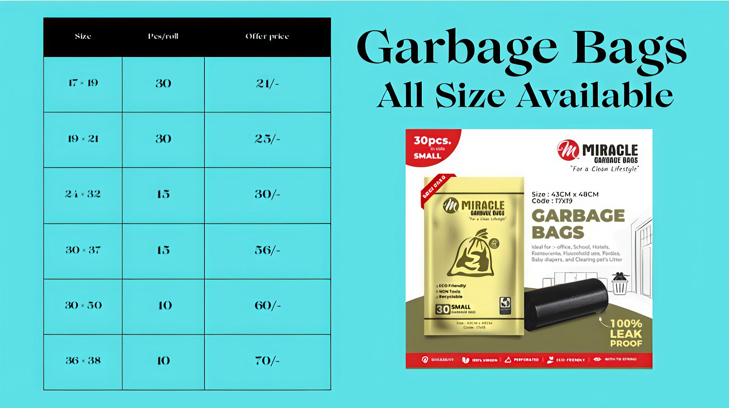 Miracle Garbage Bags